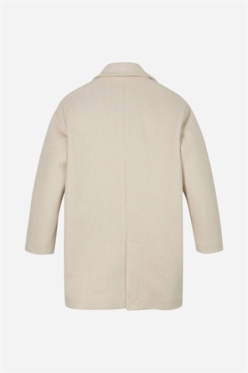 Calvin Klein Soft Overcoat - Oatmeal Heather 